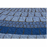 Abstract Fountain tile lines Photo Sculpture