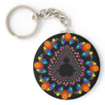 abstract fractal art (135) keychain