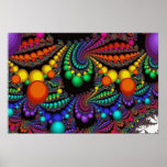 abstract fractal art (42) poster