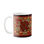 Abstract fractal Christmas Orb Mug