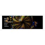 Abstract Fractal Globe Business Cards