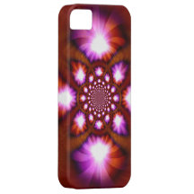Abstract fractal spiral light
