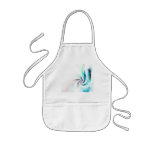 Abstract Fractal Swirl Textured Apron