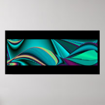 abstract, futuristisch auf schwarz plakat