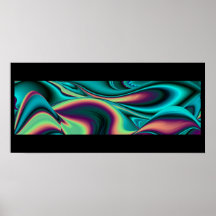abstract, futuristisch auf schwarz posterdrucke