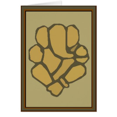 Abstract Ganesh Card by lisajparker
