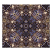 Abstract glass plate pattern photo art