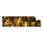 Abstract - gold leaf bumper stickers