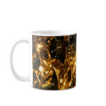 Abstract - gold leaf mug