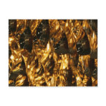 Abstract - gold leaf post card