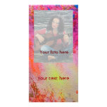 ABSTRACT GOLD SWIRLS , soft yellow pink purple red photo cards