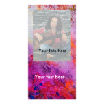ABSTRACT GOLD SWIRLS , soft yellow pink purple red photo cards