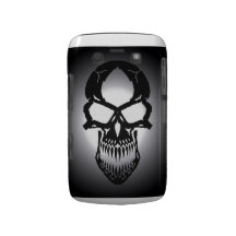 Abstract Gothic Skull Case Blackberry Case