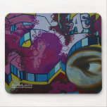 Abstract graffiti art mousepads