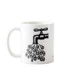 Abstract graphic art cool mug design