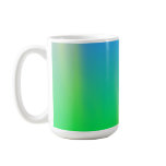 Abstract Green Motion Blur: Mugs