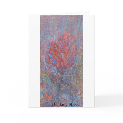 Abstract greeting card by scorpio