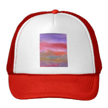 Abstract - Guash - Lovely meadows 1 of 2 Hat