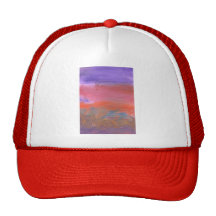 Abstract - Guash - Lovely meadows 2 of 2 Mesh Hats