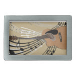 Abstract Guitar Belt Buckle belt buckles