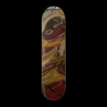 Abstract Guitarist II skateboards