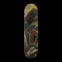 Abstract Guitarist III skateboards