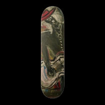 Abstract Guitarist V skateboards