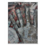 Abstract - hand greeting cards