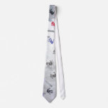Abstract - hands custom tie