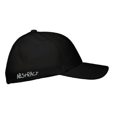 Abstract Hat Embroidered Hats by humminghedz