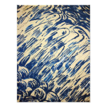Abstract - heads photo print