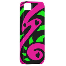 Abstract Hearts iPhone 5 Cover