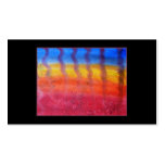 Abstract. Hot Sand in Summer. On Black. Business Cards