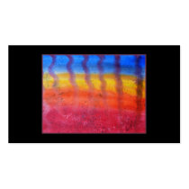 Abstract. Hot Sand in Summer. On Black. Business Cards