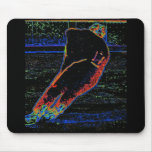 Abstract Ice Hockey Mousepad