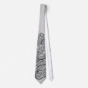 Abstract Ink Tie Design