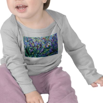 Abstract Irises Shirt by donnabellas