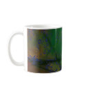 Abstract jungle art mug