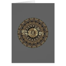 Abstract Kaleidoscopes Card