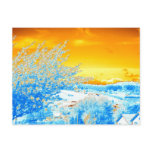 Abstract Landscape Postcard
