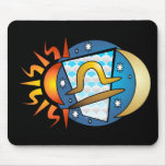 Abstract Libra Mousepad