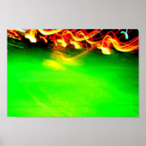 Abstract Light Painting 01 Greenacrageless
