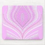 Abstract lilac flower mousepads