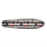 Abstract Lines and Elipses skateboards