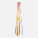 Abstract Lines and Spirals: Custom Tie