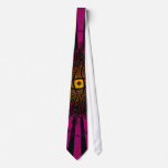 Abstract Lines and Spirals: Custom Tie