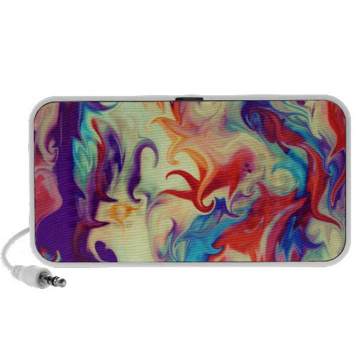 Abstract Liquid Paint Texture Speaker