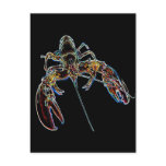 Abstract Lobster Postcards