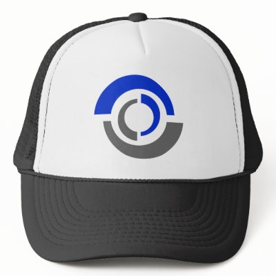 Abstract Logo Design Baseball Cap Hats by dogsballx