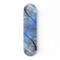 Abstract Maple and beech forests in winter Skate Decks